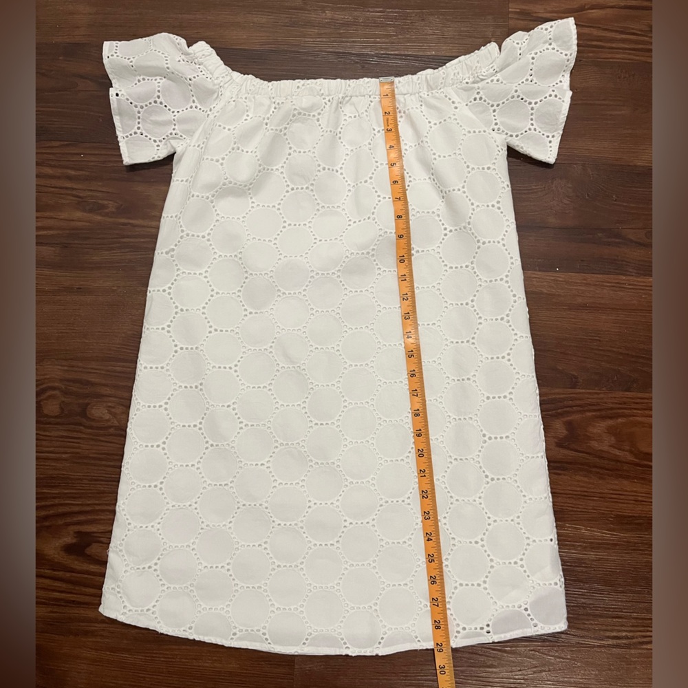 SAIL TO SABLE Dot Eyelet Dress Size M - Picture 9 of 11